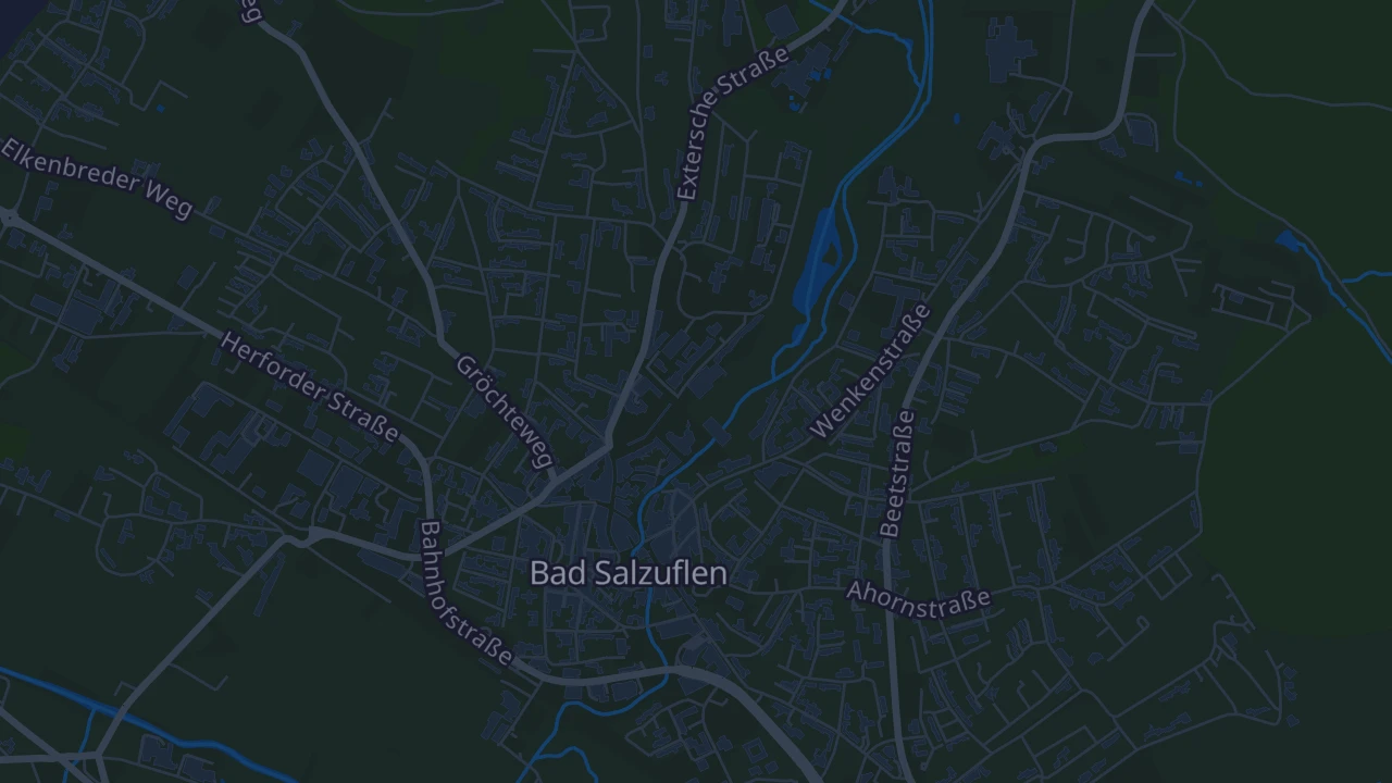 Karte von Bad Salzuflen