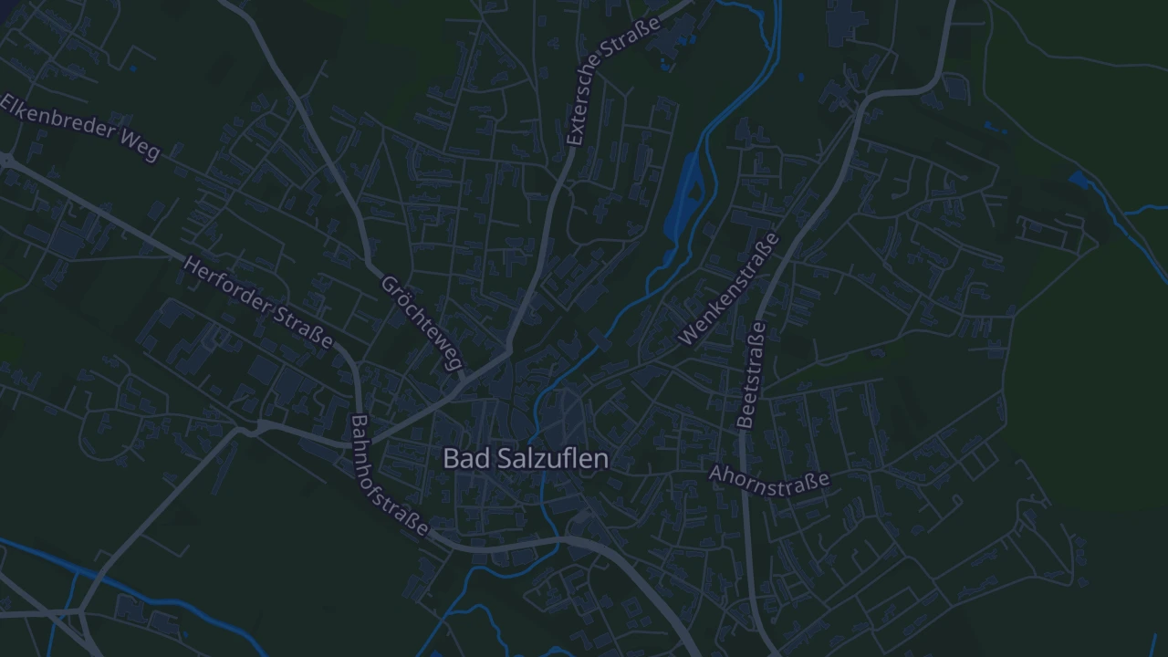 Karte von Bad Salzuflen