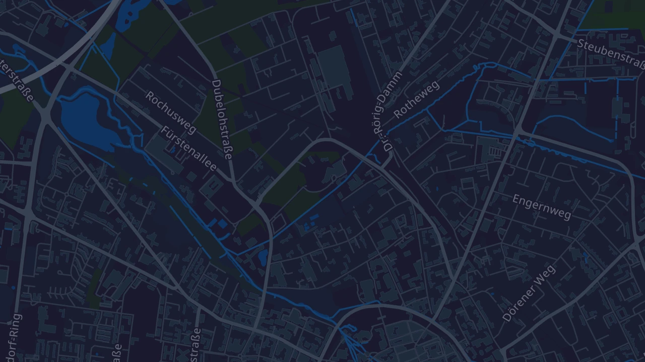 Karte von Paderborn