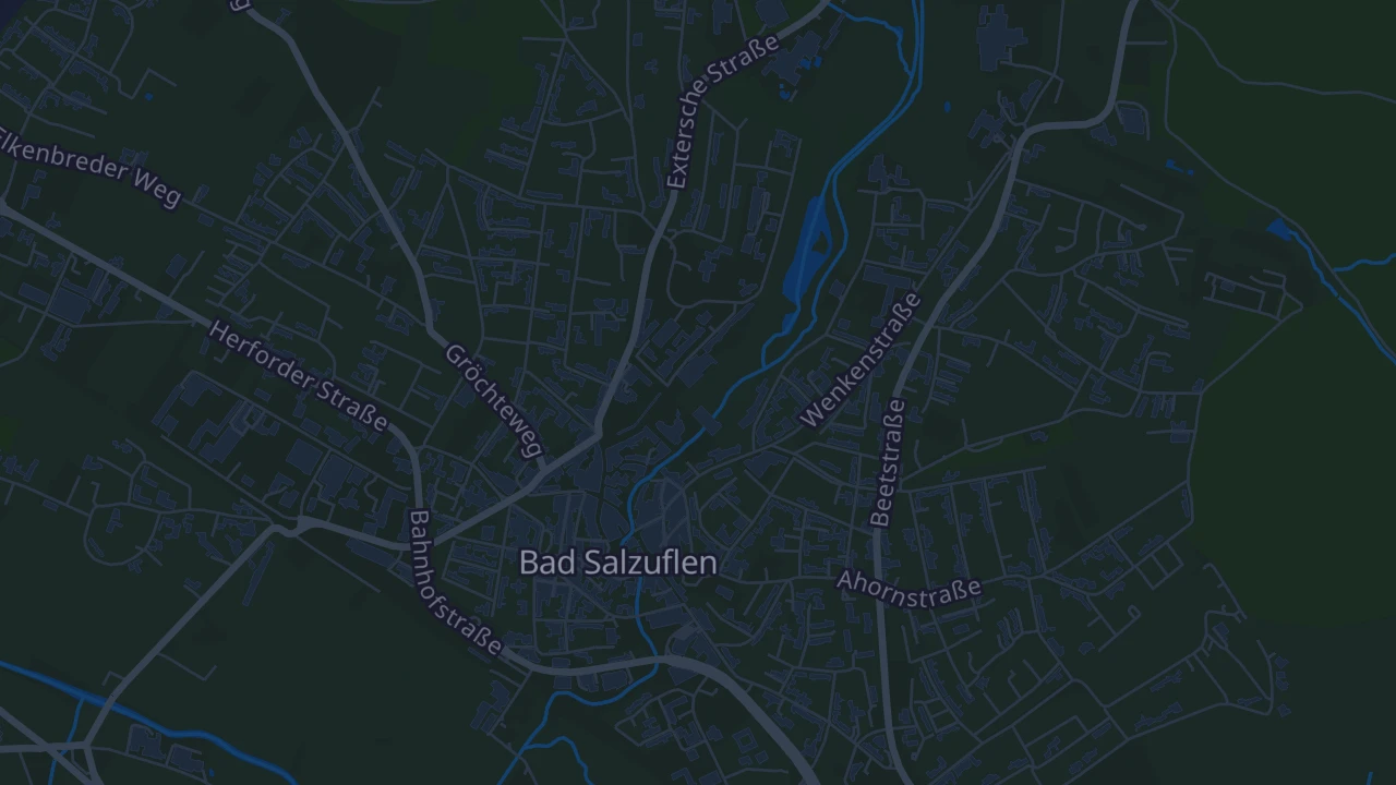 Karte von Bad Salzuflen