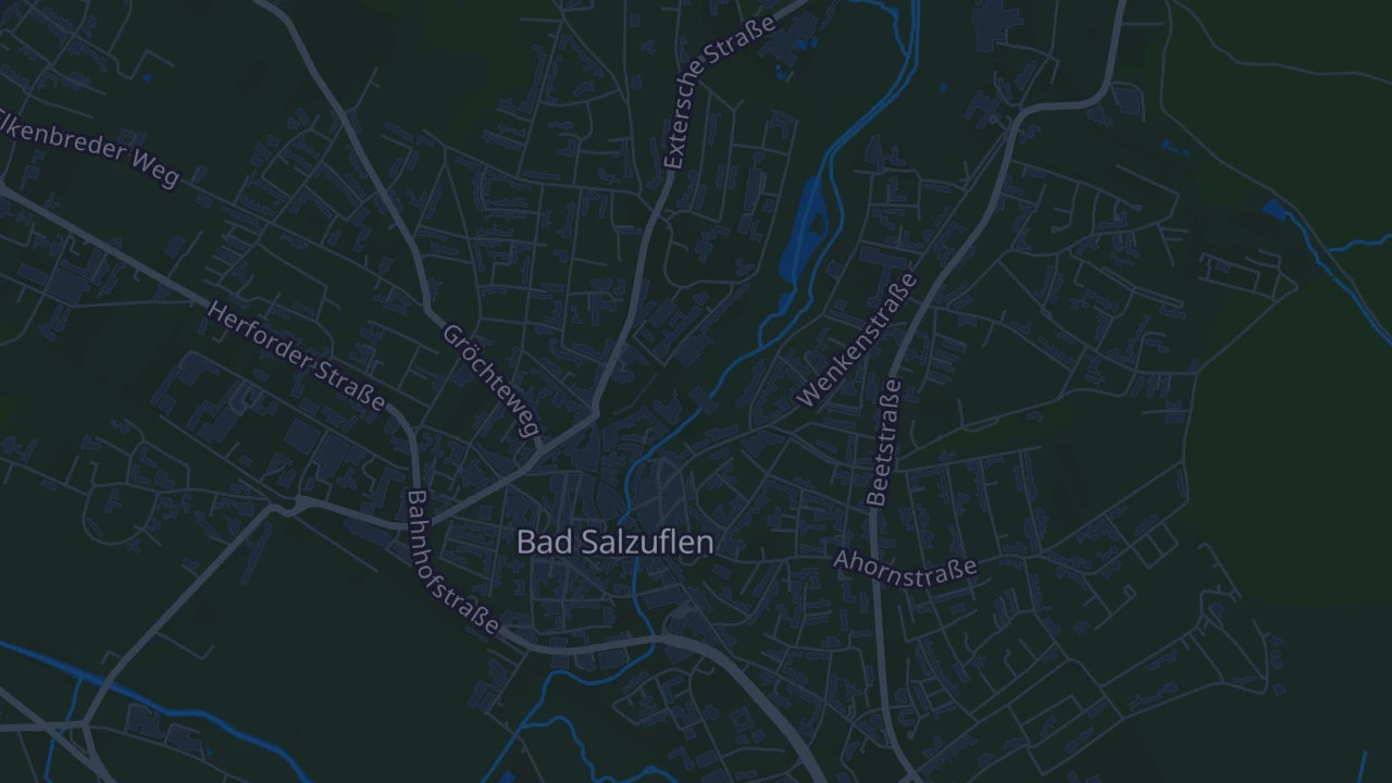 Karte von Bad Salzuflen