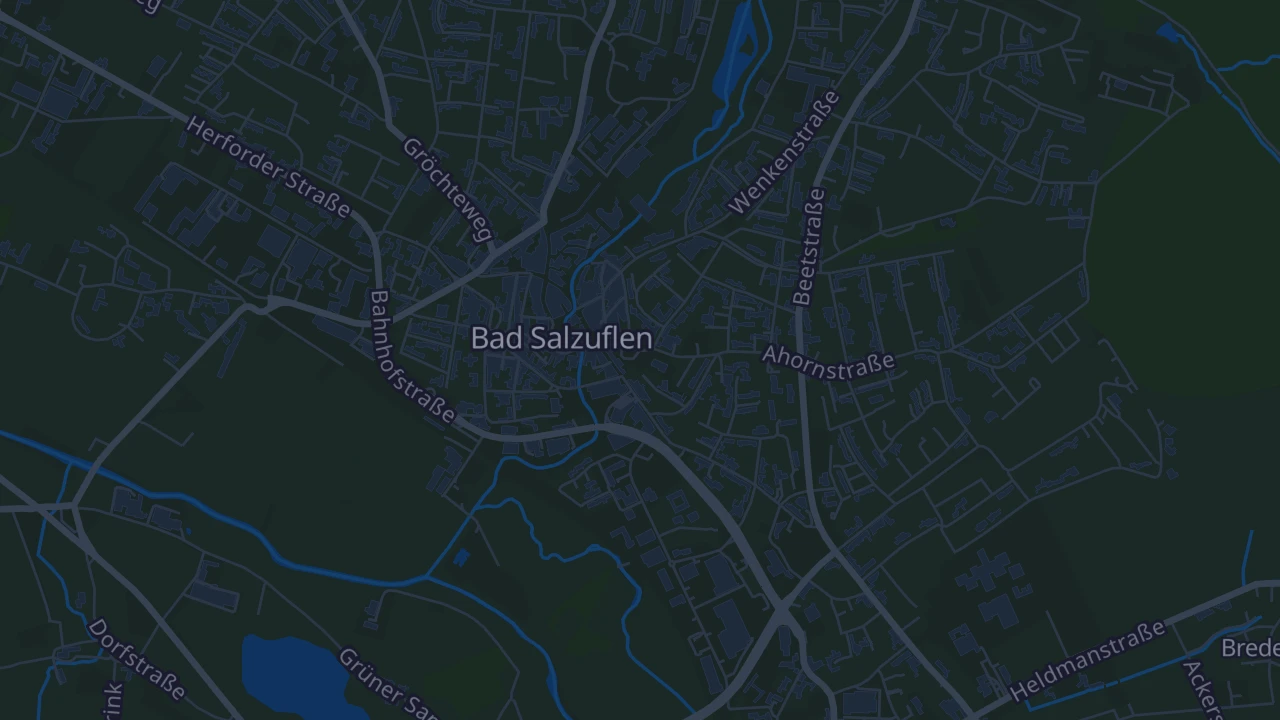 Karte von Bad Salzuflen