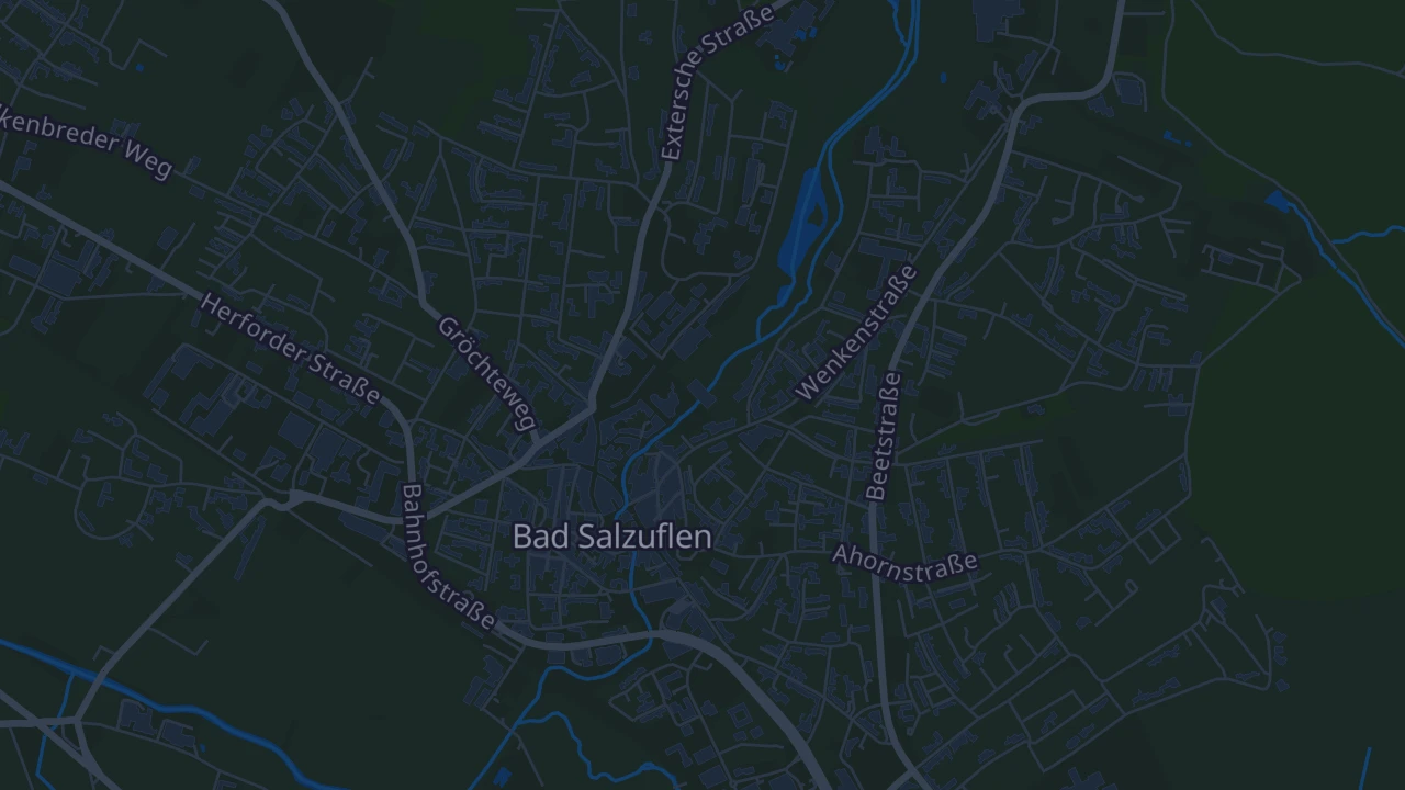 Karte von Bad Salzuflen