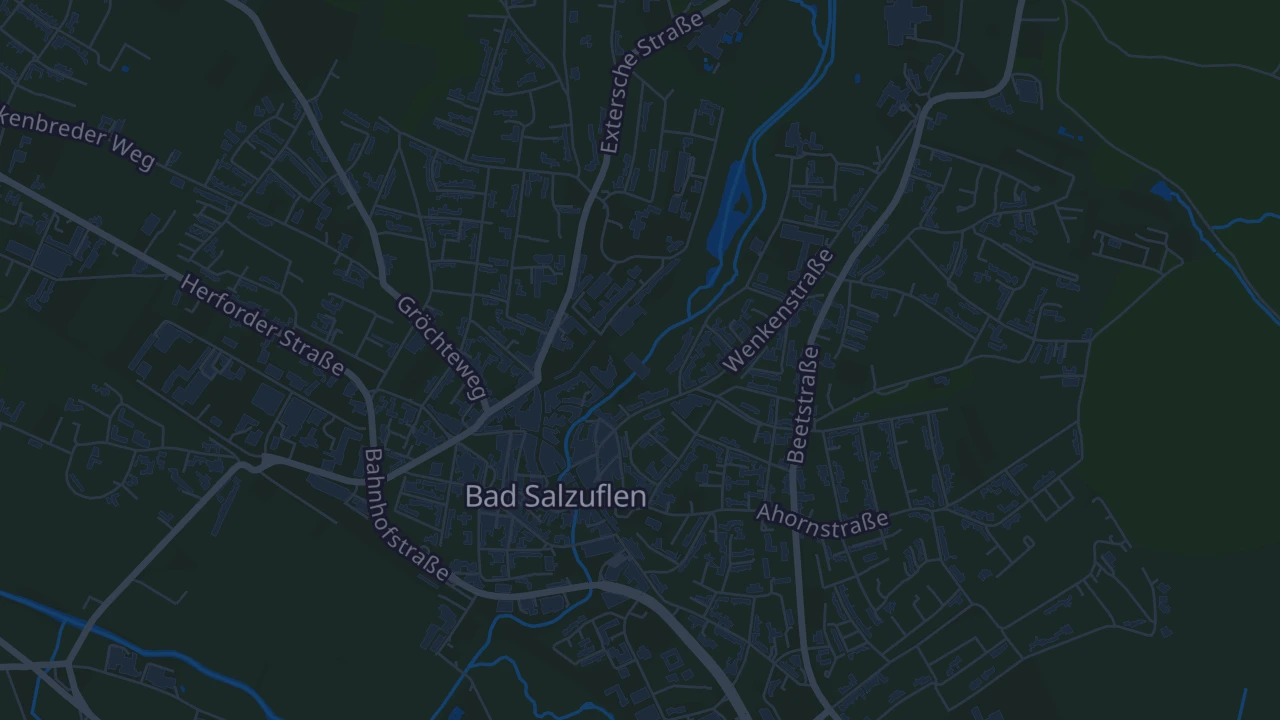 Karte von Bad Salzuflen