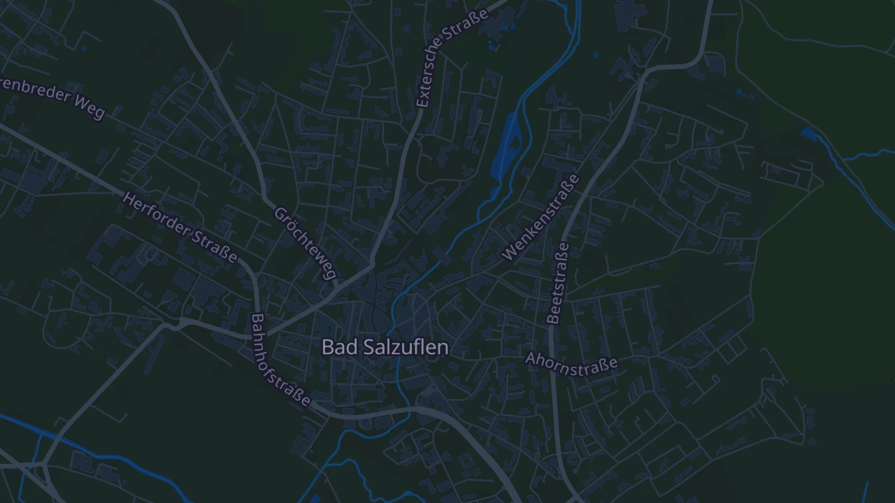 Karte von Bad Salzuflen