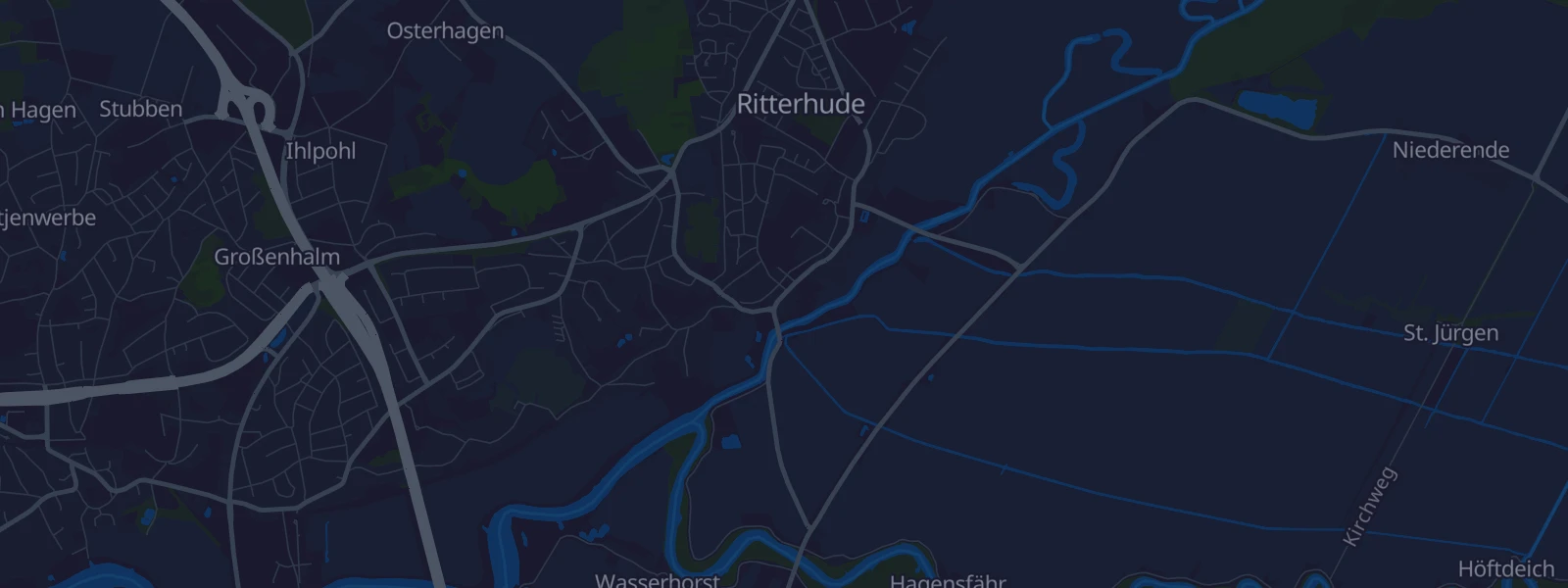Karte von Ritterhude