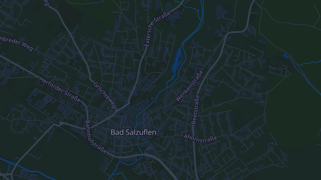 Karte von Bad Salzuflen