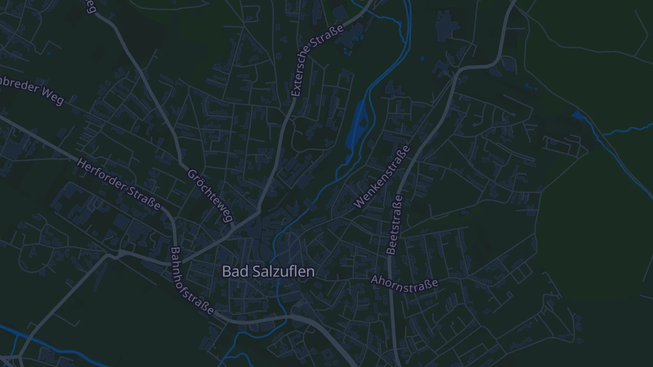 Karte von Bad Salzuflen