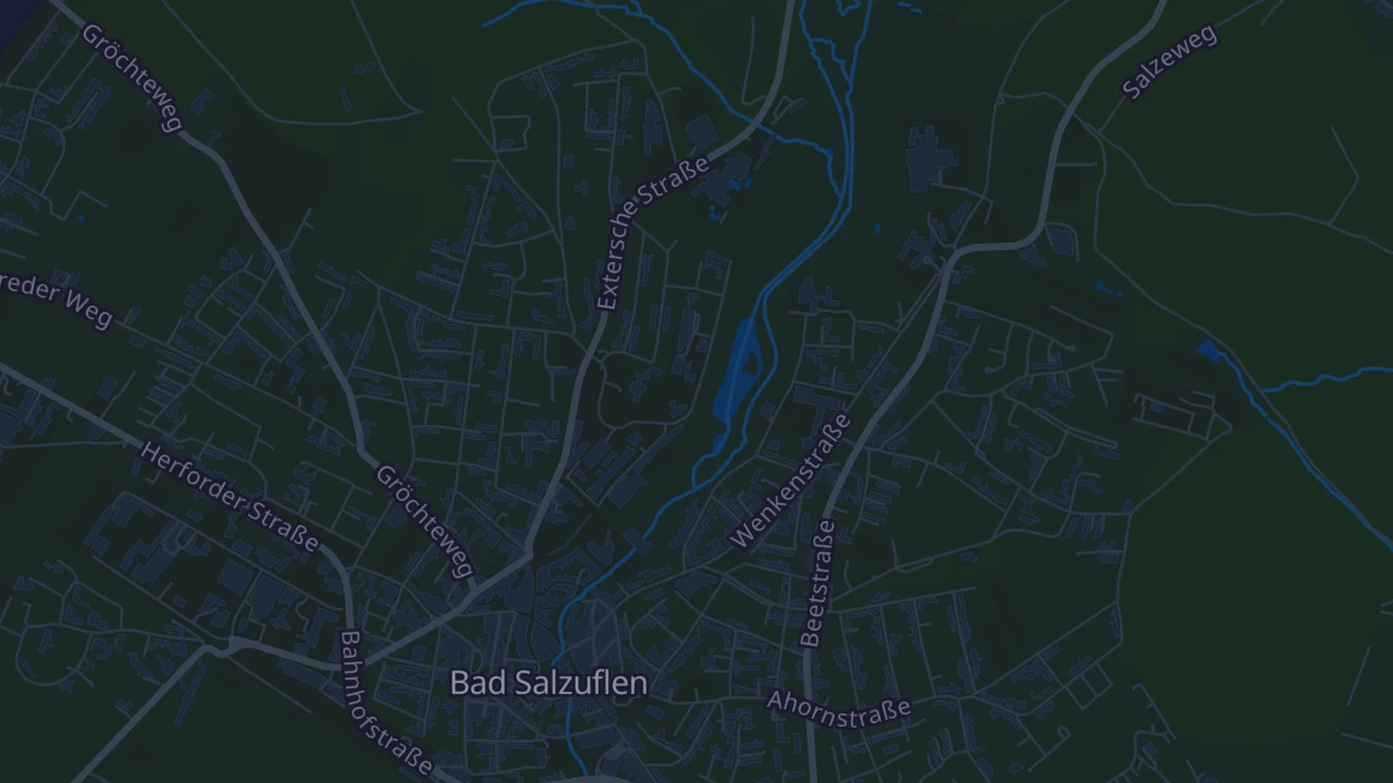 Karte von Bad Salzuflen