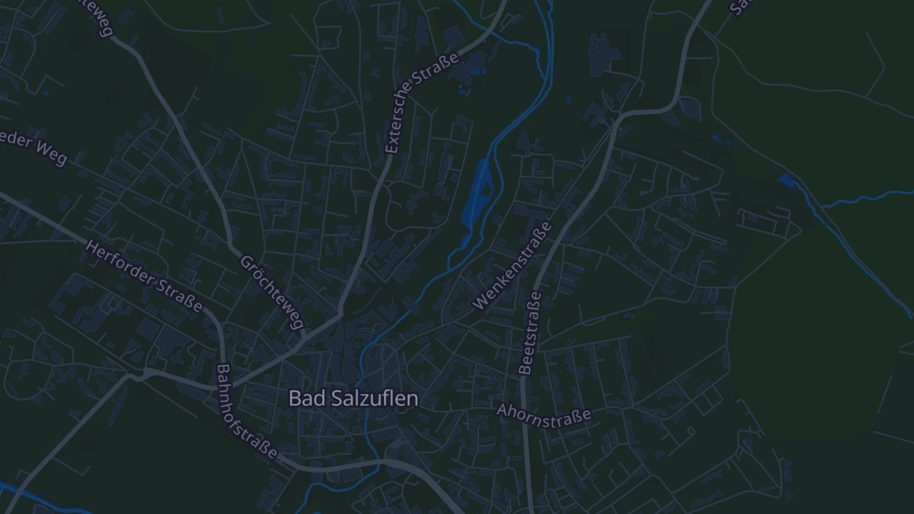 Karte von Bad Salzuflen
