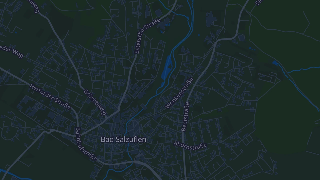 Karte von Bad Salzuflen