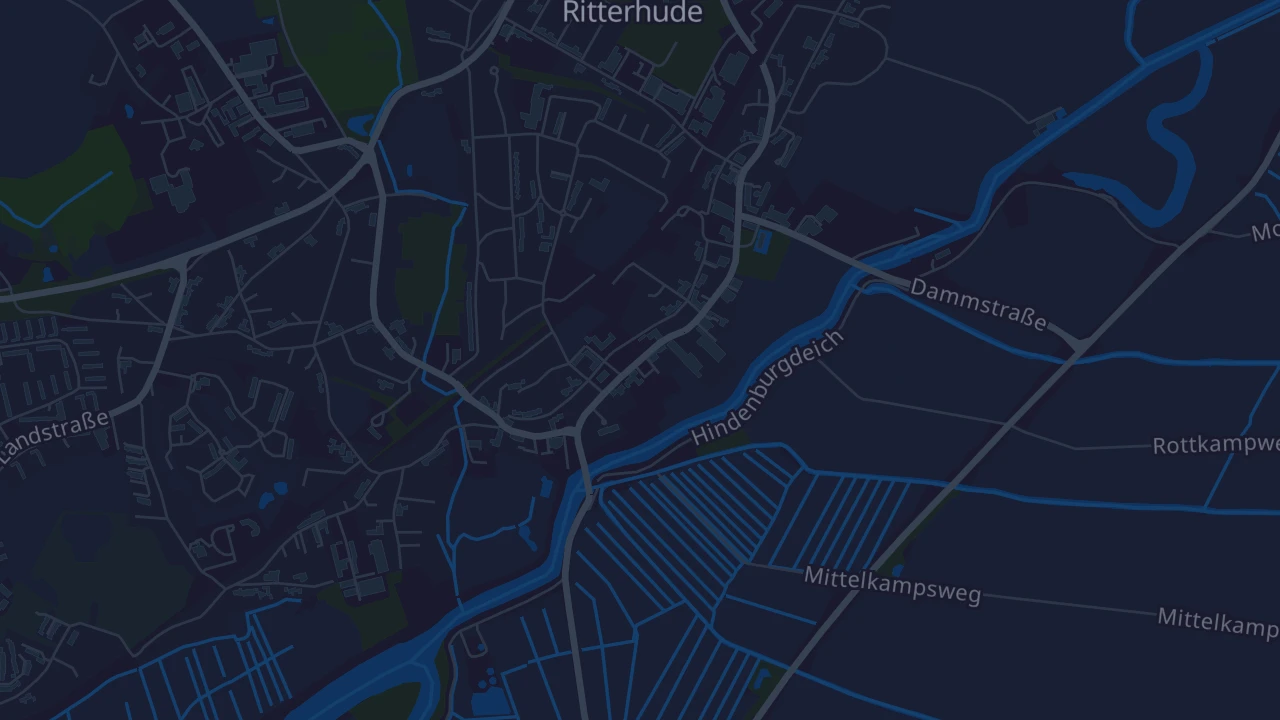 Karte von Ritterhude