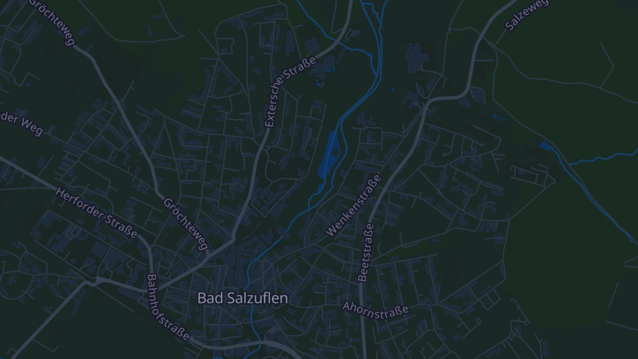 Karte von Bad Salzuflen