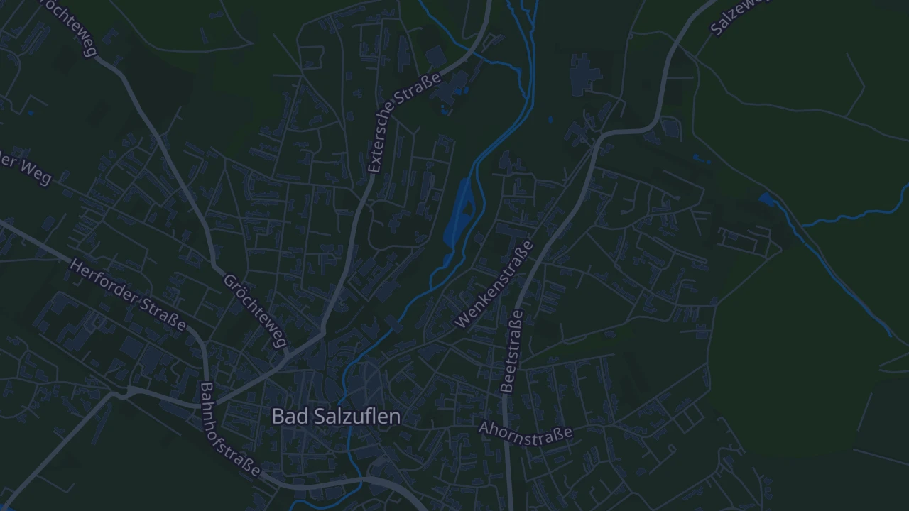 Karte von Bad Salzuflen