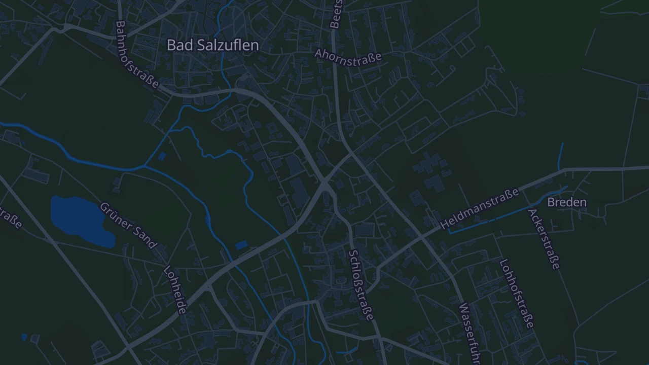 Karte von Bad Salzuflen