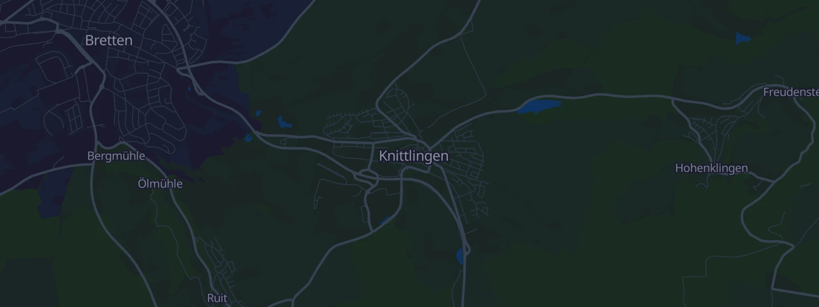 Karte von Knittlingen