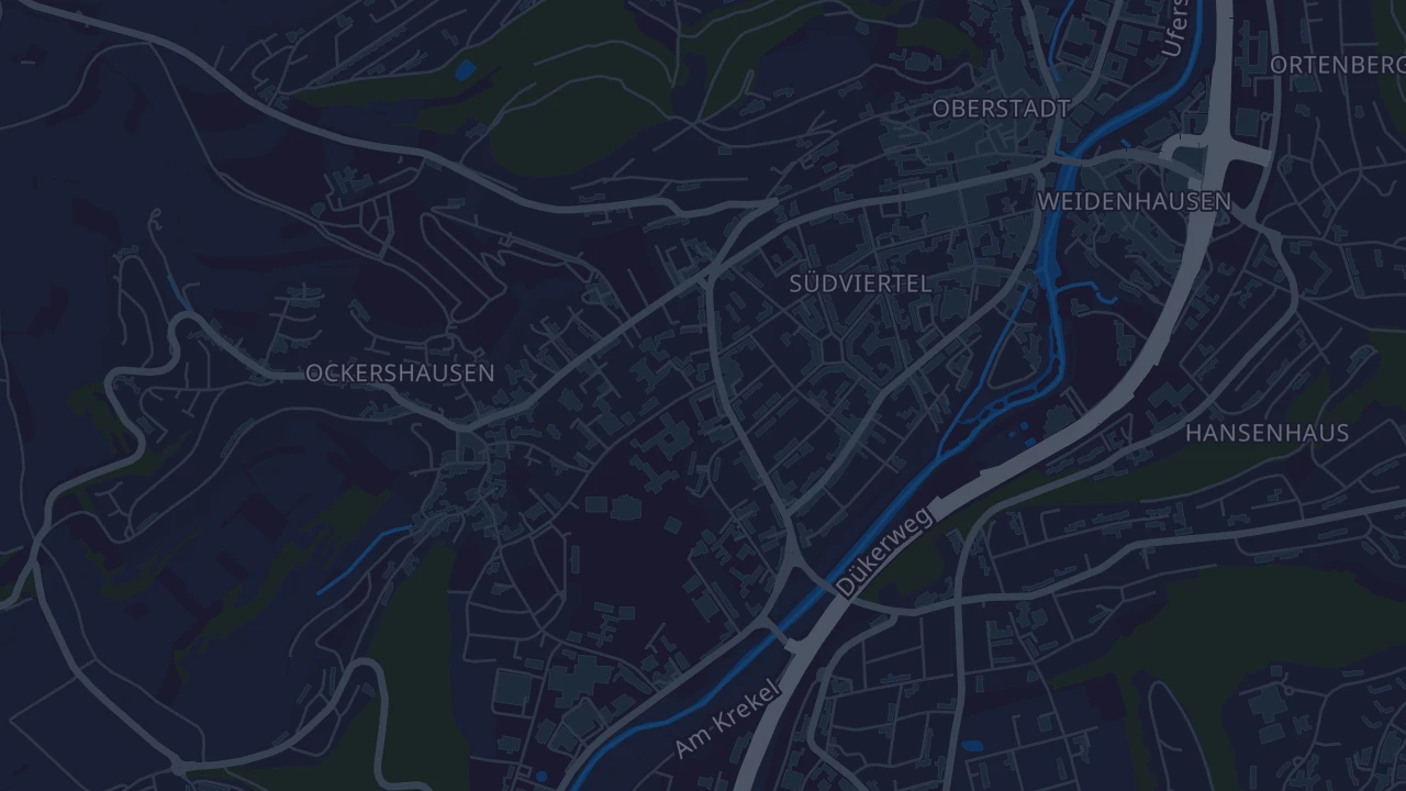 Karte von Marburg