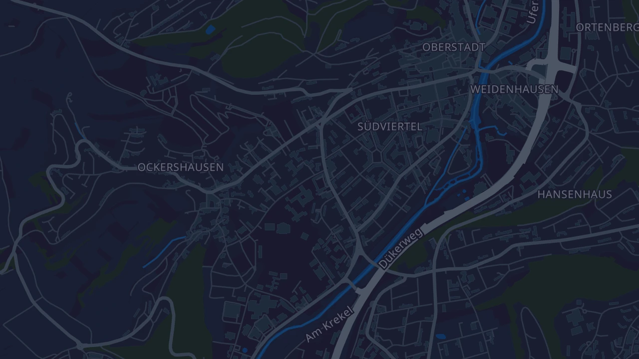 Karte von Marburg