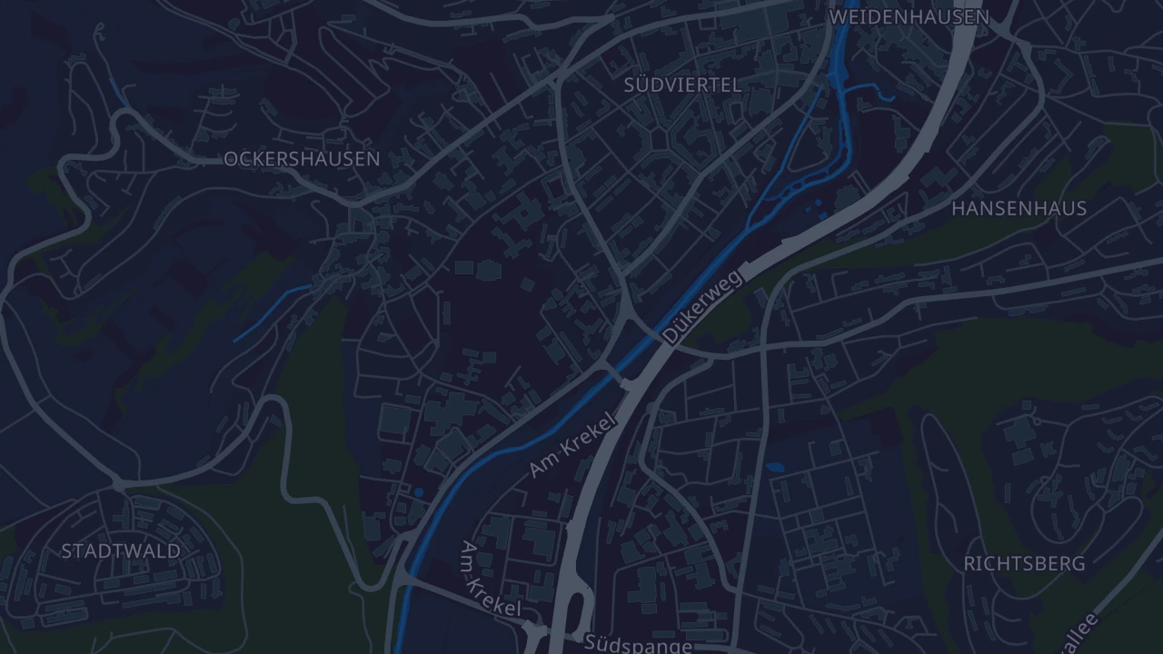 Karte von Marburg