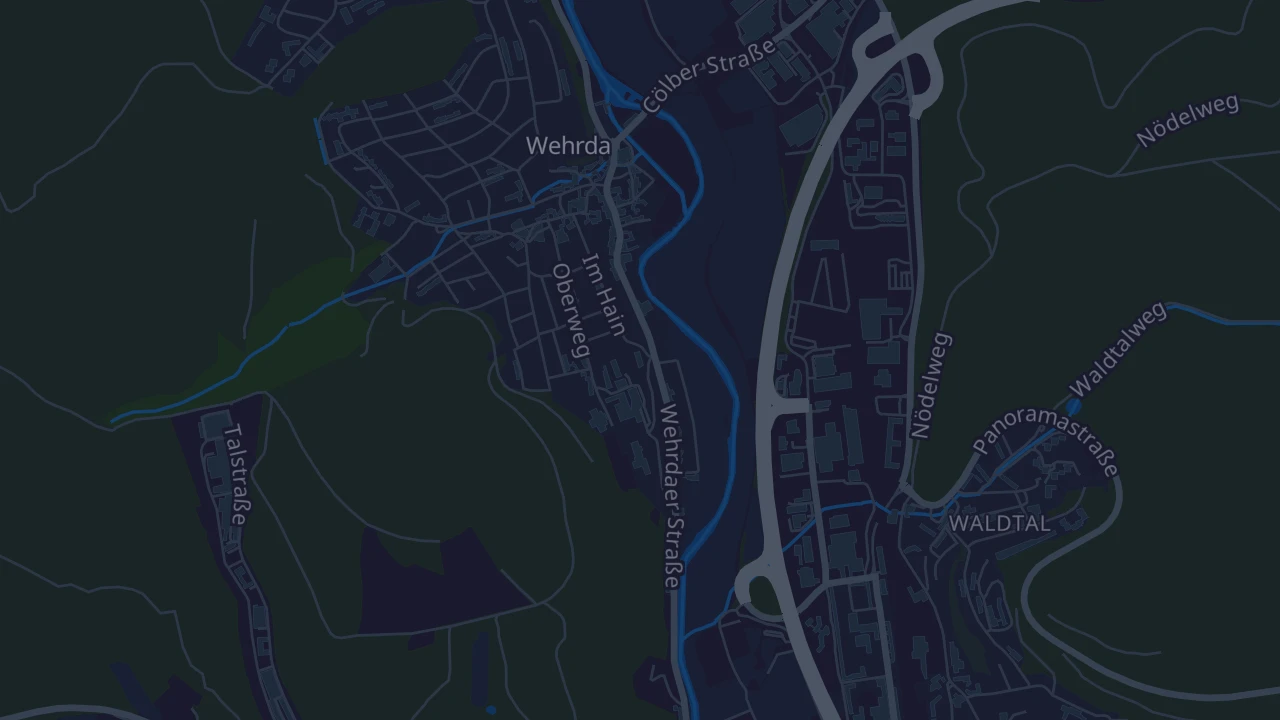 Karte von Marburg-Wehrda