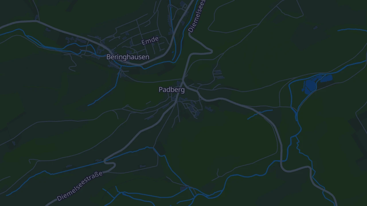Karte von Marsberg