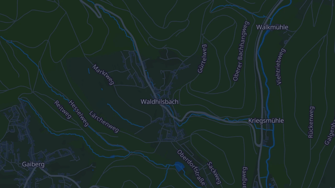 Karte von Neckargemünd