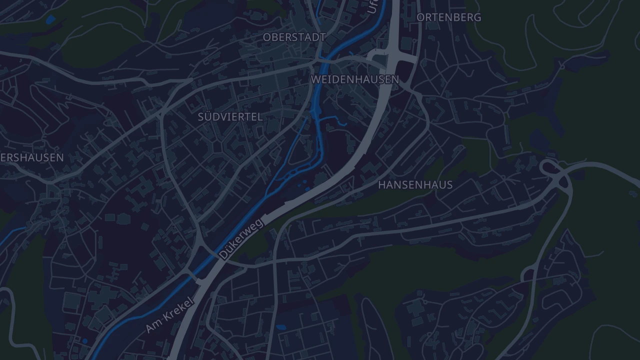 Karte von Marburg