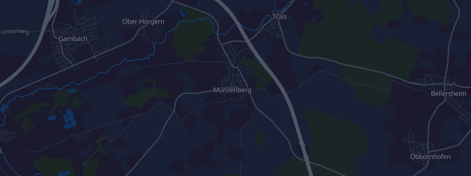 Karte von Münzenberg