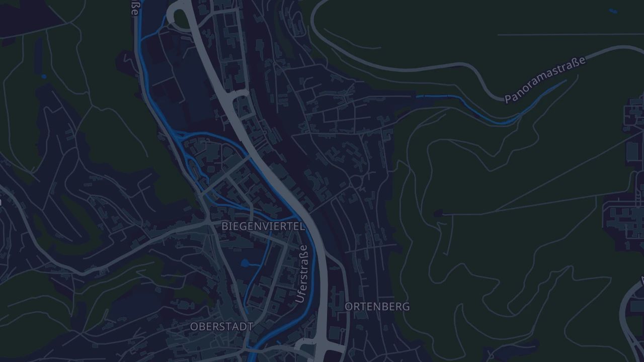 Karte von Marburg