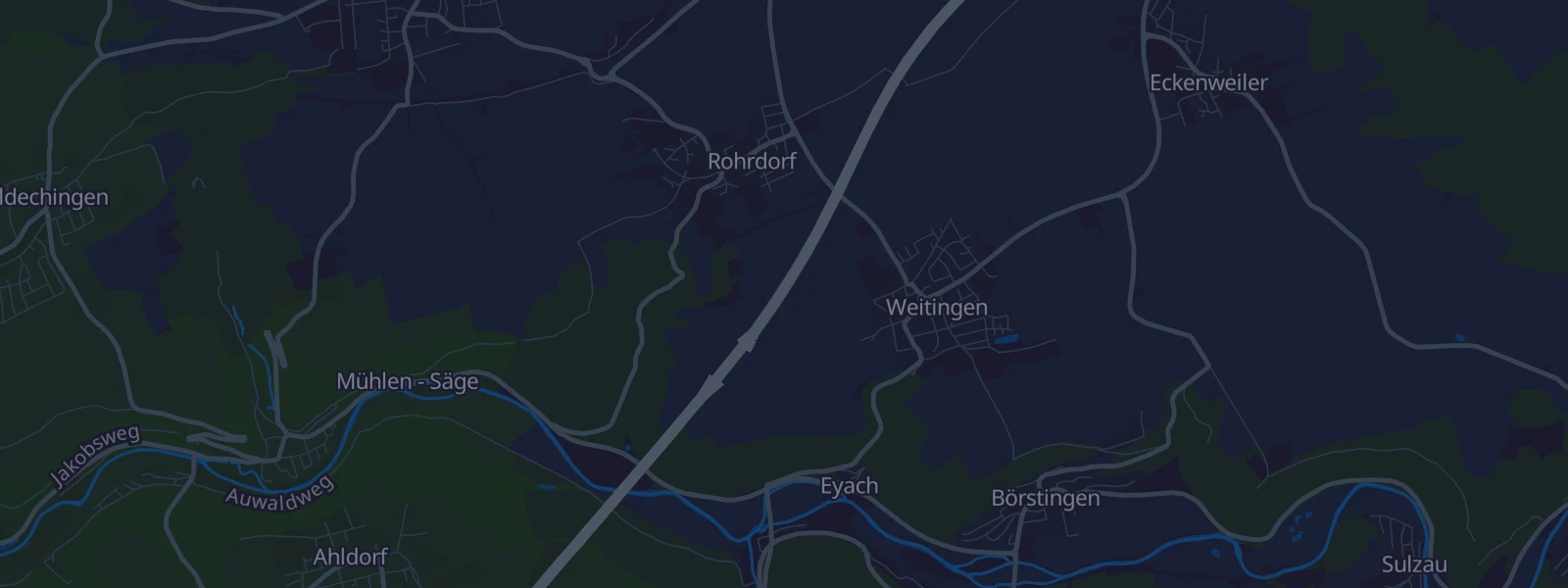 Karte von Weitingen