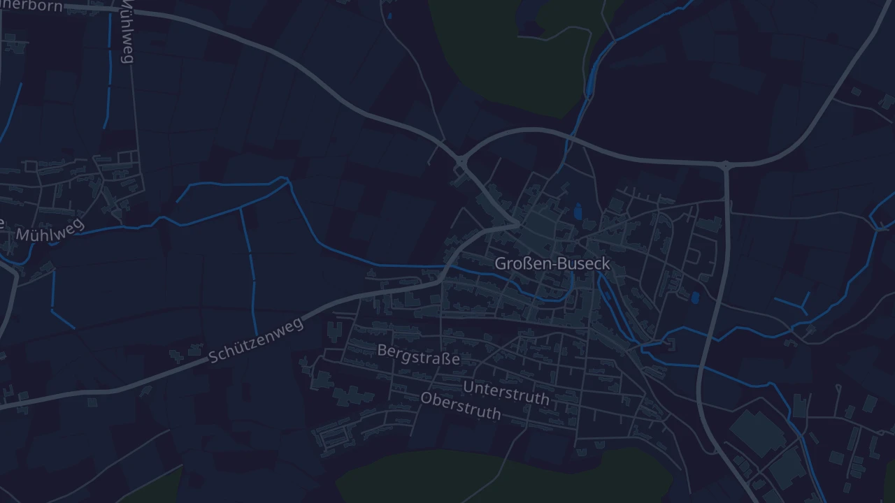 Karte von Großen-Buseck