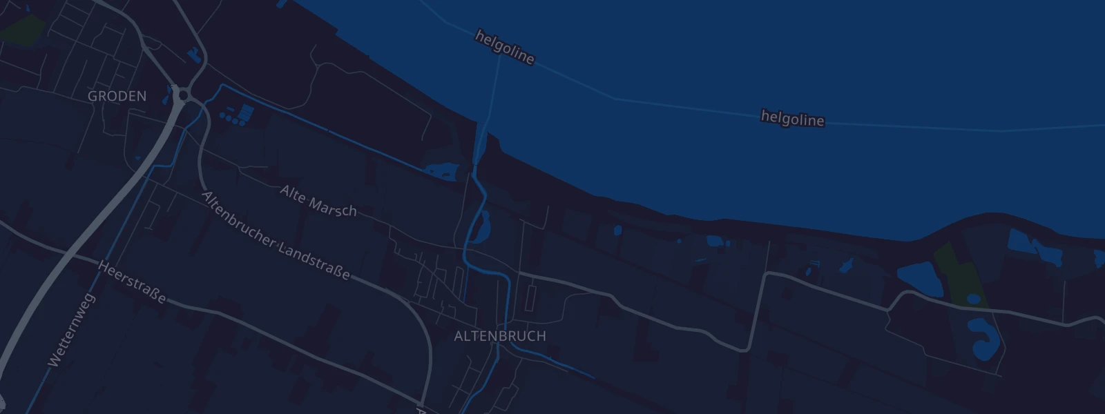 Karte von Cuxhaven (Altenbruch)