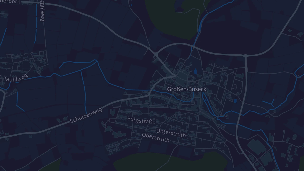 Karte von Großen-Buseck
