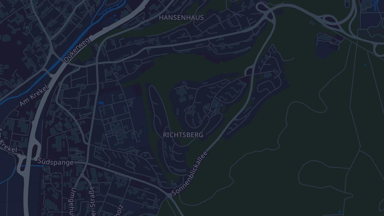 Karte von Marburg