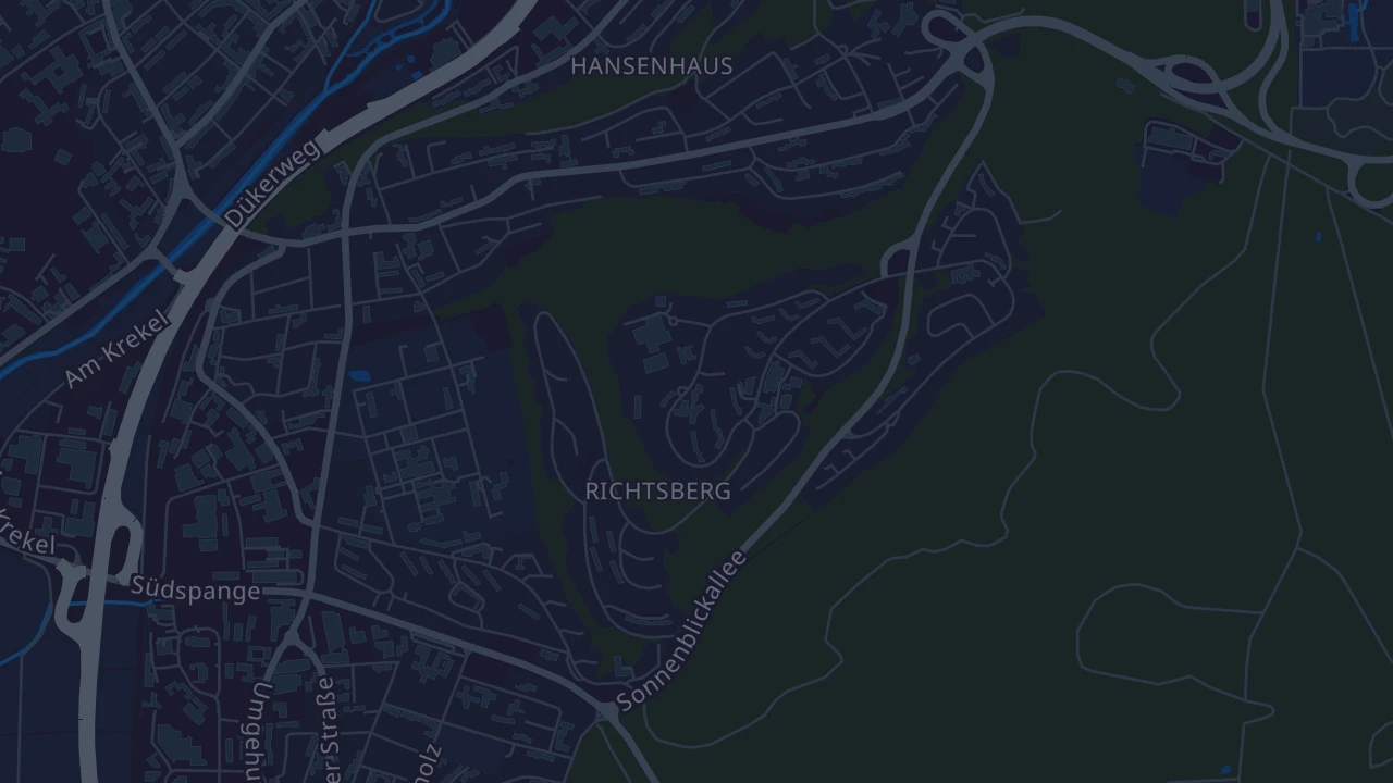 Karte von Marburg