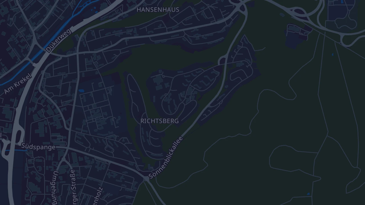 Karte von Marburg