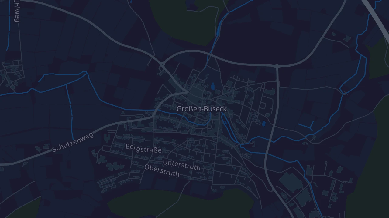 Karte von Großen-Buseck