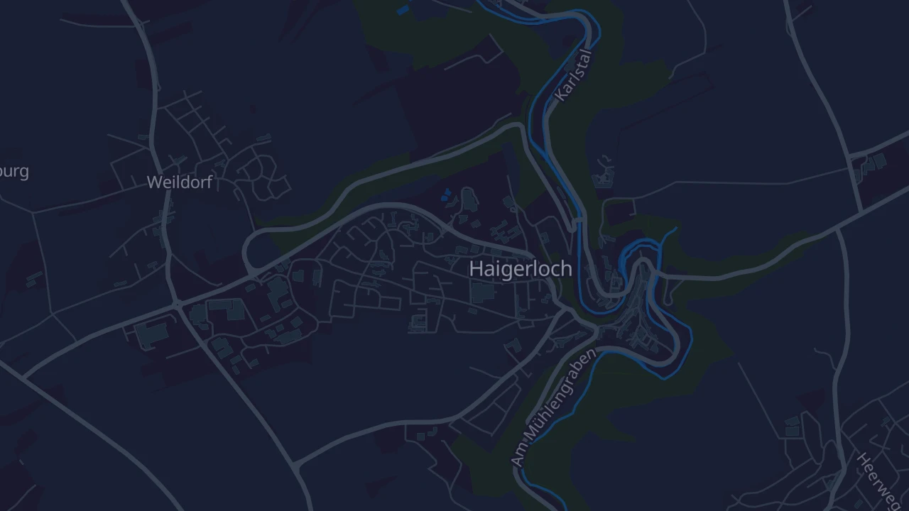 Karte von Haigerloch