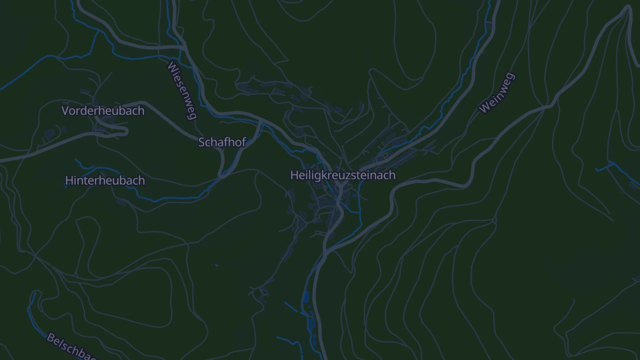 Karte von Heiligkreuzsteinach