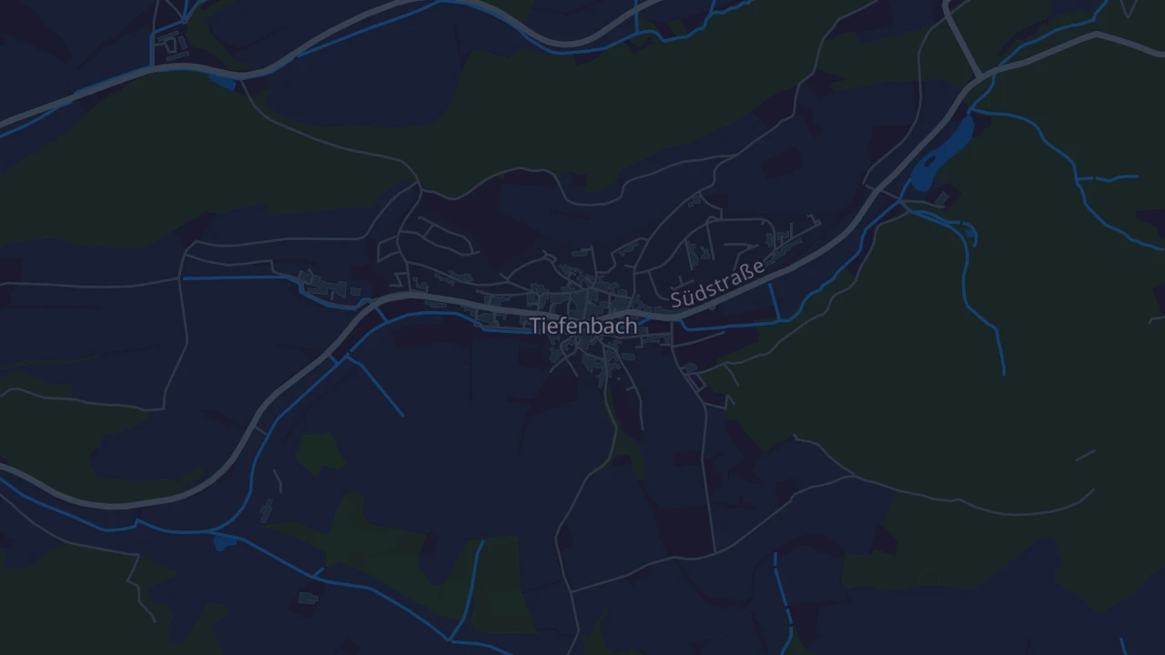 Karte von Östringen