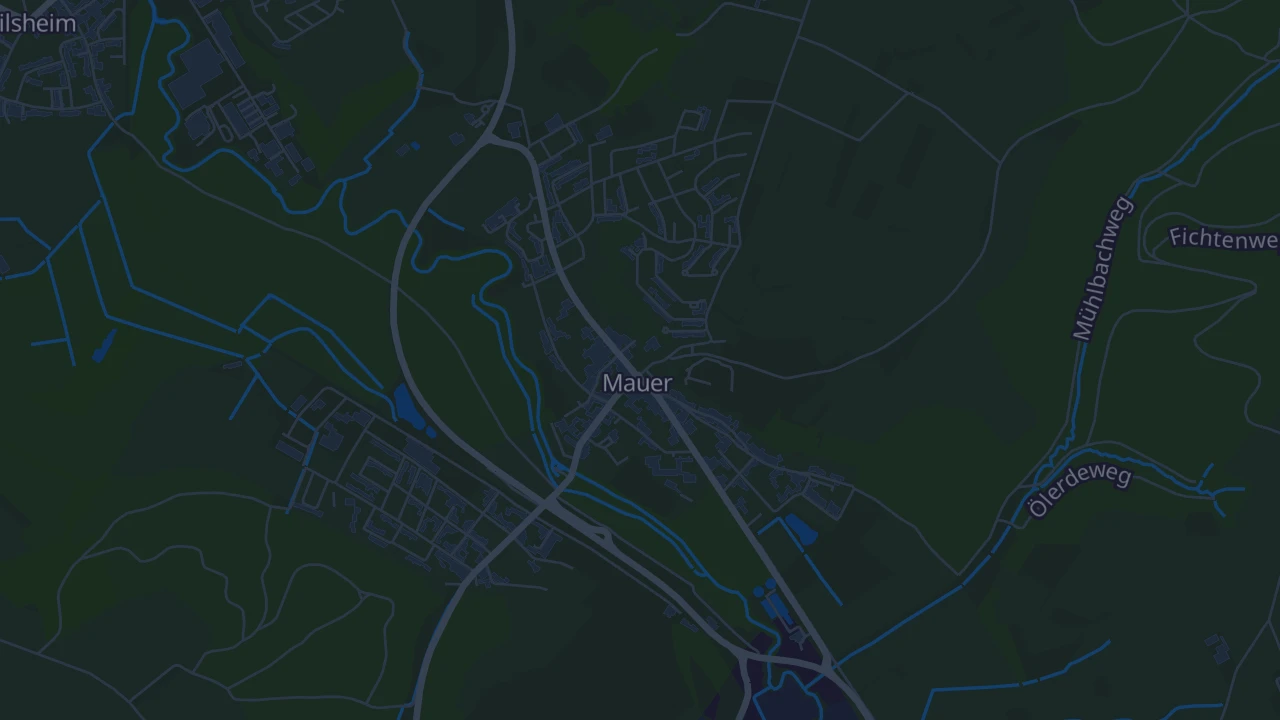 Karte von Mauer