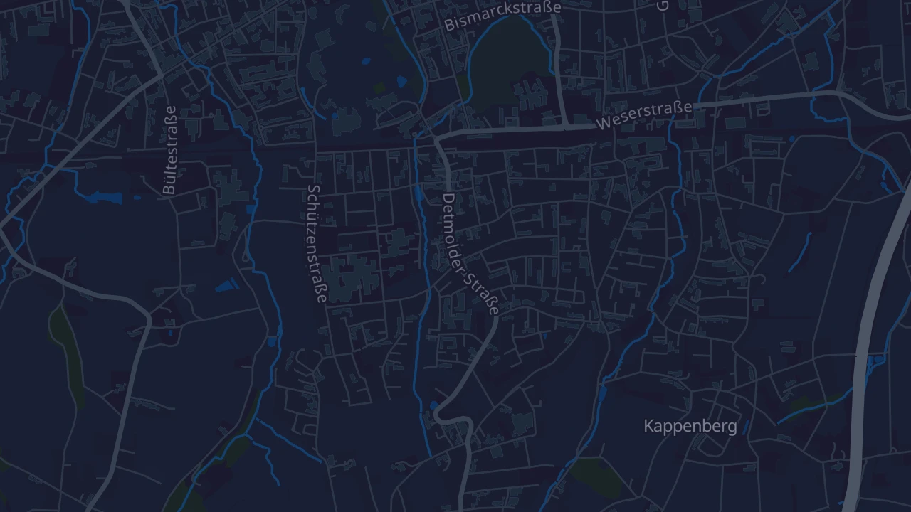 Karte von Bad Oeynhausen