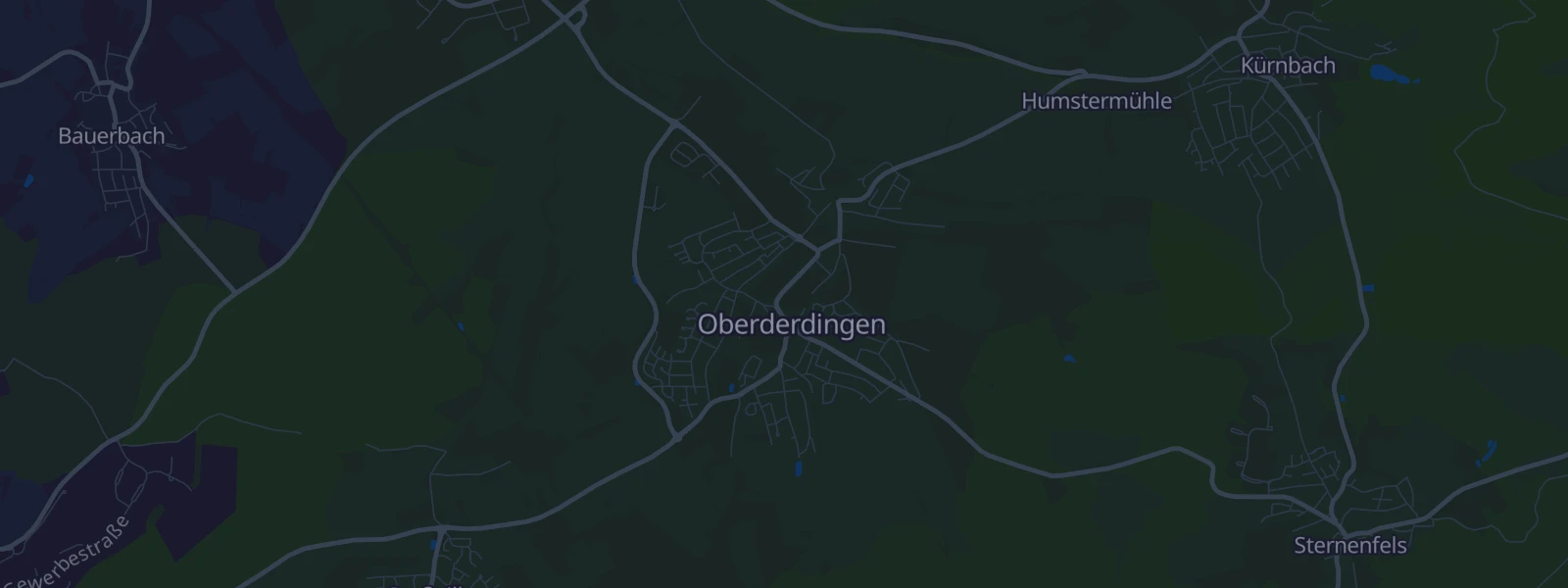Karte von Oberderdingen