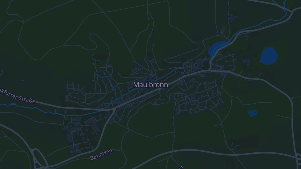 Karte von Maulbronn