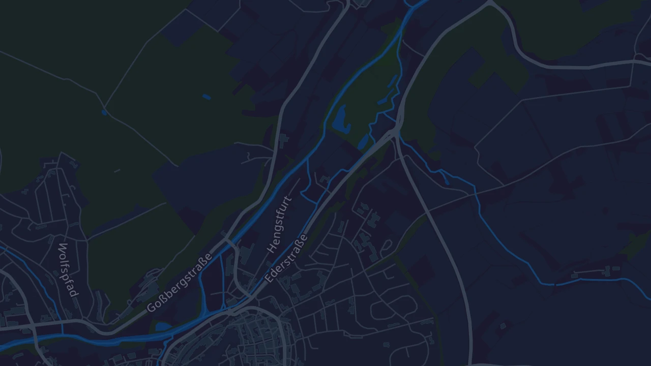 Karte von Frankenberg (Eder)