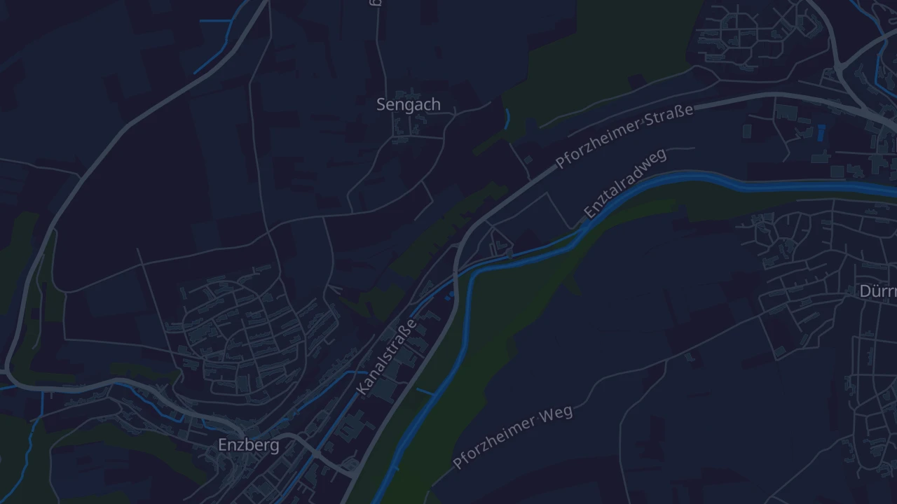 Karte von Mühlacker