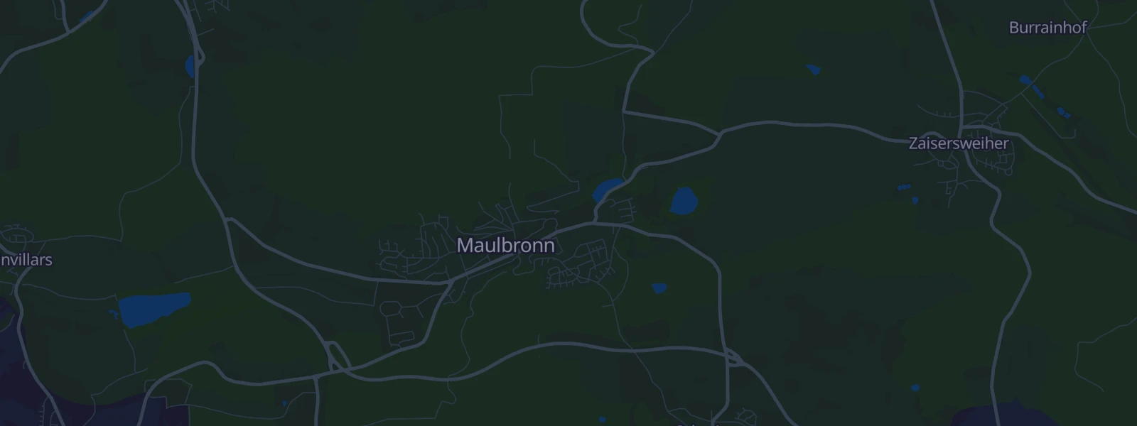Karte von Maulbronn