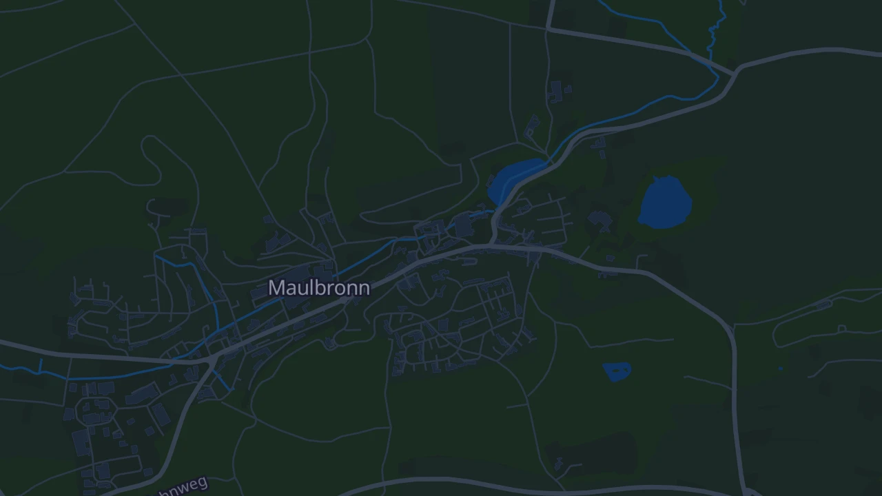 Karte von Maulbronn