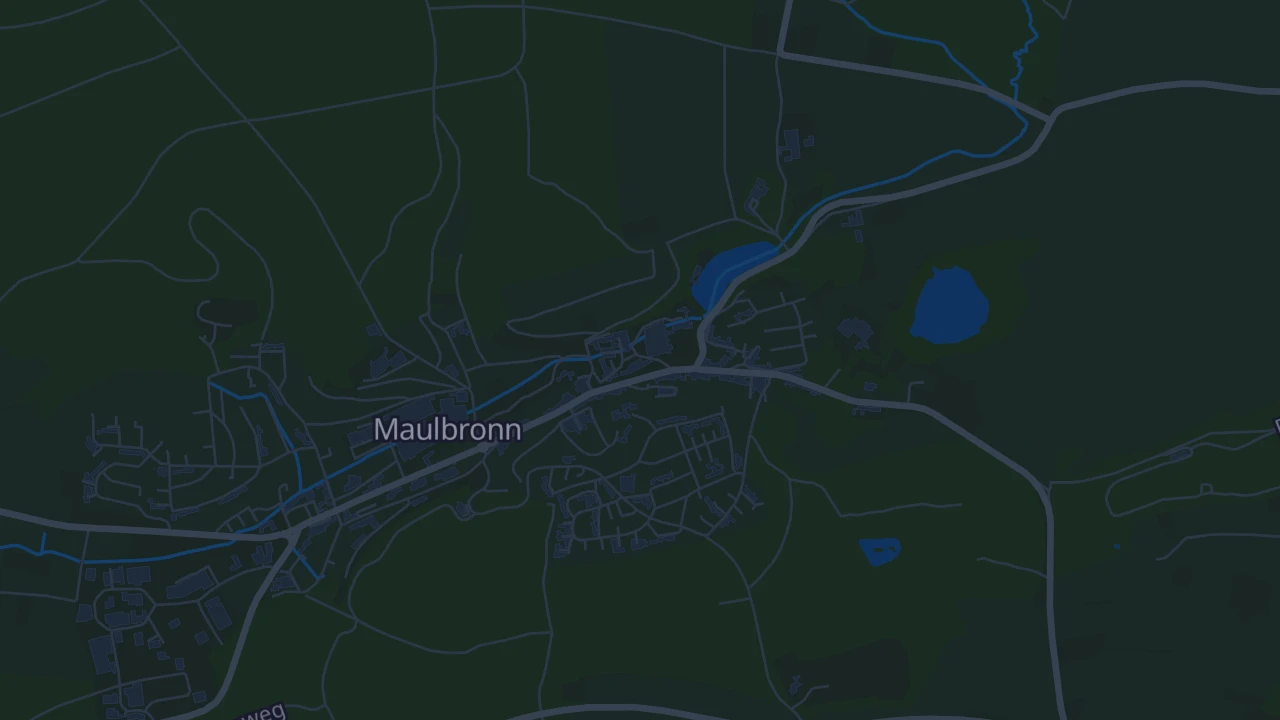 Karte von Maulbronn