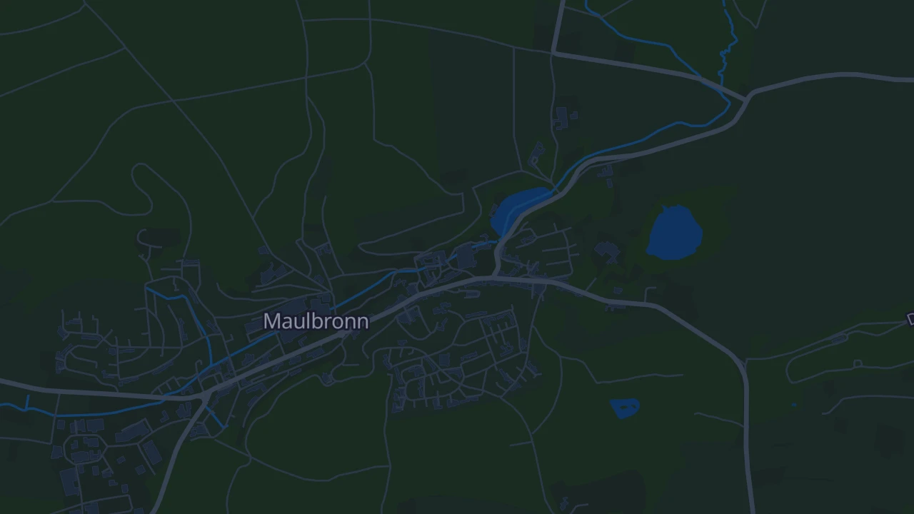 Karte von Maulbronn